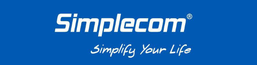 Simplecom Simplify Banner All Blue