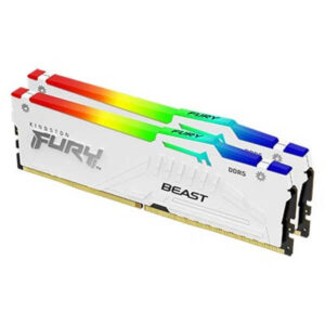 Kingston Fury Beast RGB 32GB (2x16GB) 6000MHz Memory White