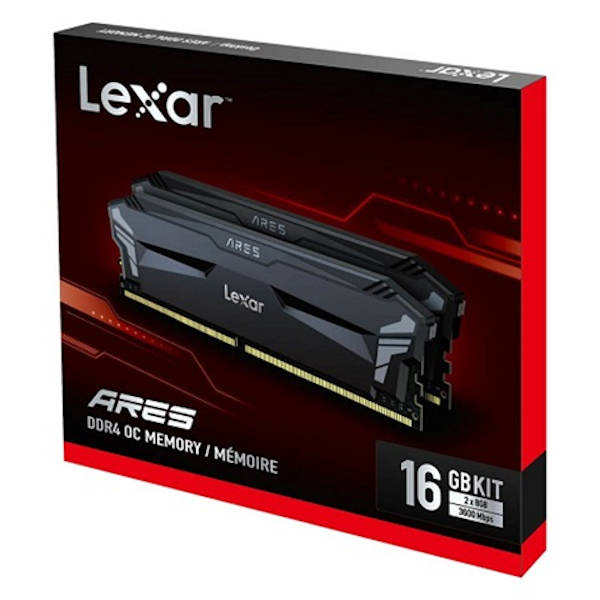 Lexar Ares 16GB (2x8GB) 3600MHz DDR4 Memory