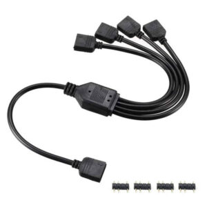 UpHere 5V 3Pin ARGB 1-4 Splitter Cable