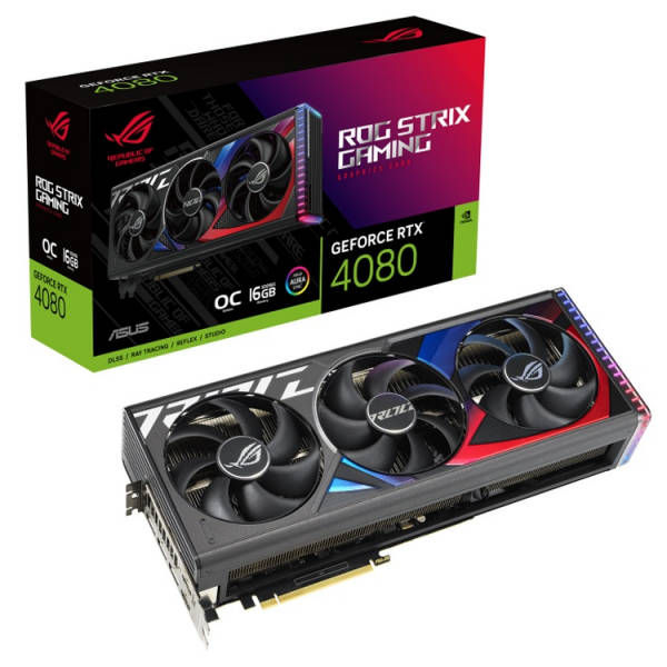 ASUS ROG Strix RTX4080 Gaming OC 16GB GDDR6X Graphics Card