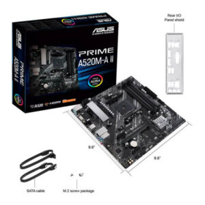 Asus Prime A520M-A II AM4 DDR4 Motherboard