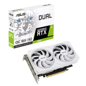 Asus Dual RTX3060 8GB OC Edition Graphics Card - White