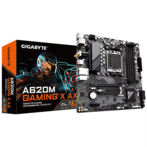 Gigabyte A620M Gaming X AX WiFi-6E AM5 Motherboard