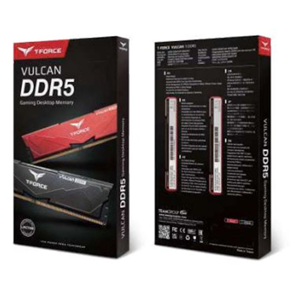 Team Vulcan 64GB (2 x 32GB) 6000MHz DDR5 Memory