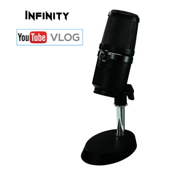 Infinity MIC-358U USB Microphone for Streaming and Podcasting