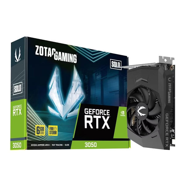 Zotac Gaming RTX3050 6GB GDDR6 Solo Graphics Card