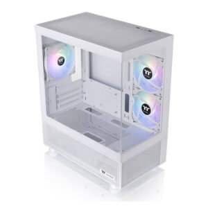 Thermaltake View 170 ARGB Tempered Glass Micro Case White