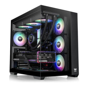 Thermaltake View 380 Tempered Glass ARGB Case Black