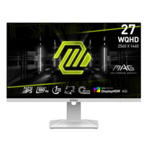 MSI MAG 274QRFW 27 WQHD 180Hz FreeSync Gaming Monitor White