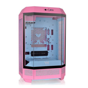 Thermaltake The Tower 300 Tempered Glass mATX Case Bubble Pink