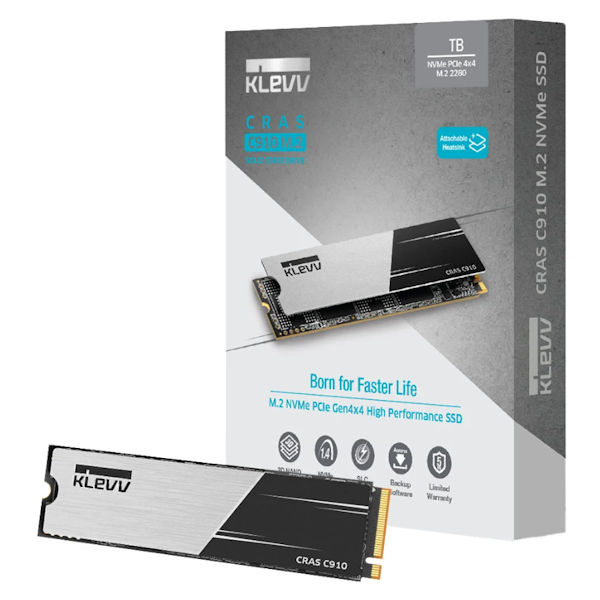 KLEVV CRAS C910 NVMe SSD