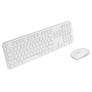 Rapoo X260S Wireless Optical Mouse & Keyboard Combo - White