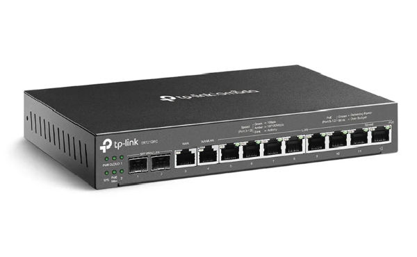 TP-Link ER7212PC Gigabit VPN Router With PoE+ Ports and Controller Ability