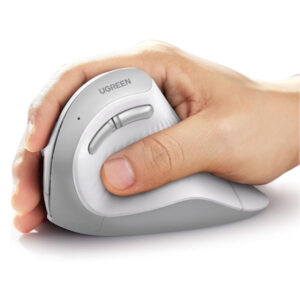 UGREEN Vertical Ergonomic Mouse Bluetooth & 2.4G - White