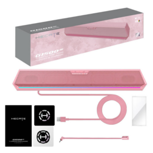 EDIFIER Hecate G1500 7.1 Surround sound Gaming Speaker Bar -Pink/ Rosa