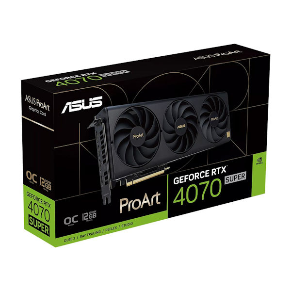 Asus ProArt GeForce RTX4070 Super OC Edition 12GB GDDR6X Graphics Card