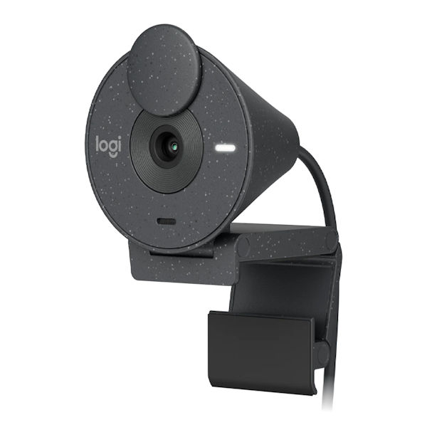 Logitech Brio 300 FHD 1080p Webcam - Graphite