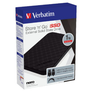 Verbatim Store'n'Go 1TB USB 3.2 Gen 1 Portable SSD