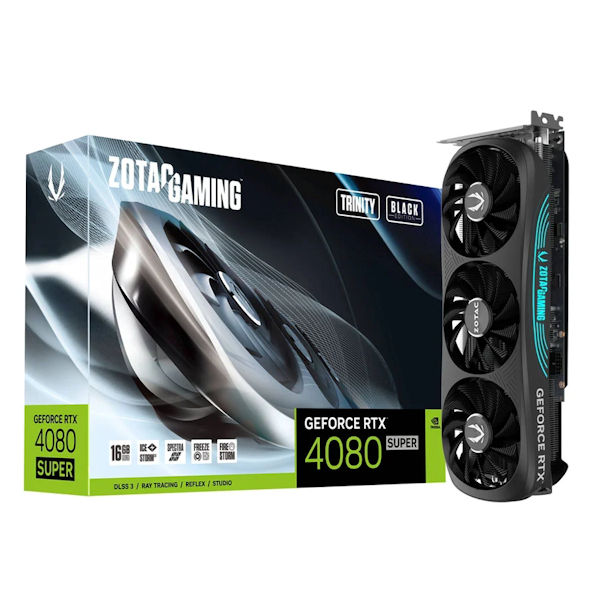 Zotac GeForce RTX 4080 SUPER Trinity Black Edition 16GB