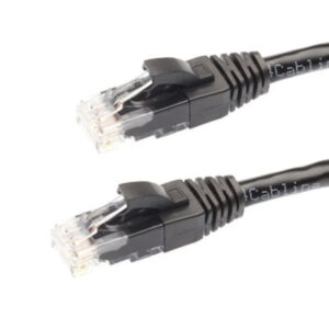 Comsol 2 Mtr RJ45 Cat 5e Patch Cable - Black