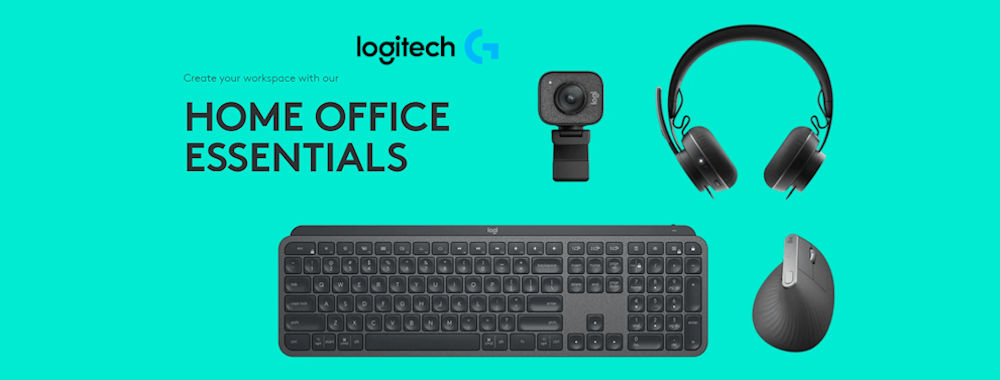 Logitech Home Office Banner