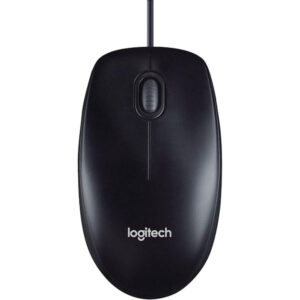 Logitech USB Wired Mouse M90 - Black