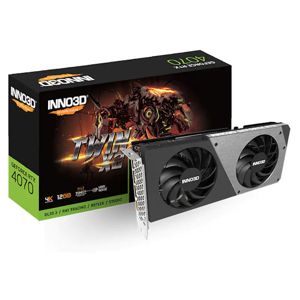 Inno3D RTX4070 Twin X2 12GB Graphics Card