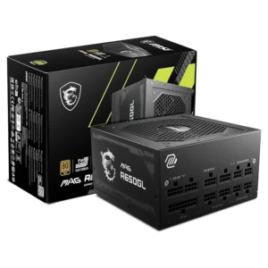 MSI MAG A650GL 650W 80+ Gold Modular Power Supply (MAG A650GL)
