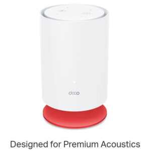 TP-Link Deco Voice X20 (1 Pack) AX1800 Mesh Wi-Fi System with Smart Speaker