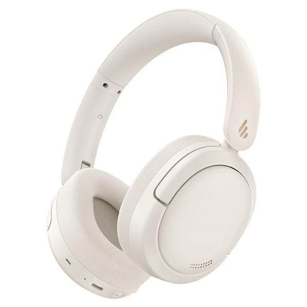 Edifier W800BT Pro Wireless Over-Ear Headphones with Hybrid ANC Ivory
