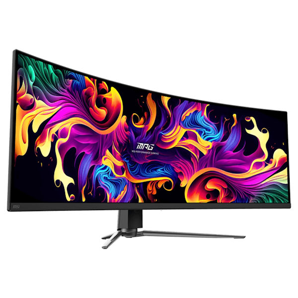 MSI MPG 491CQP QD-OLED 49" DQHD 144Hz Adaptive Sync Curved Gaming Monitor
