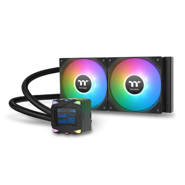 Thermaltake 240 Mill ARGB 2.4 LCD Display AIO Liquid CPU Cooler