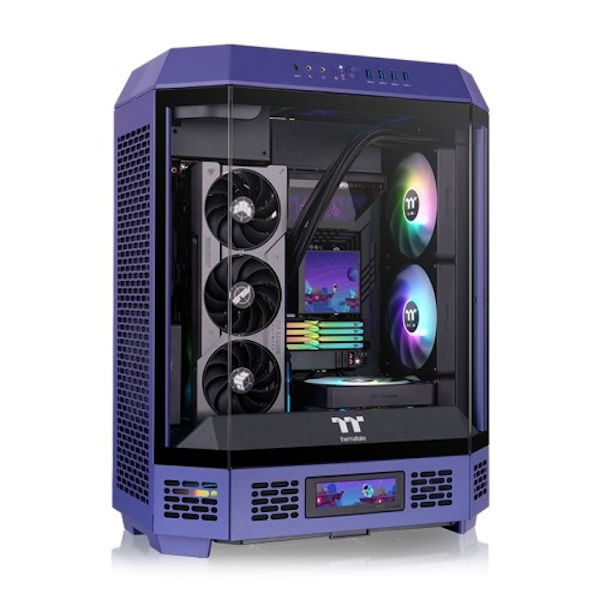 Thermaltake The Tower 600 TG Mid Tower ATX Case Future Dusk