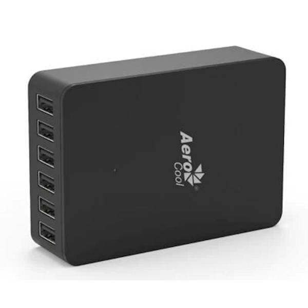 AeroCool 6 Port High Speed USB Charger