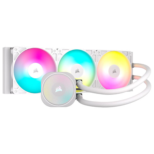Corsair Nautilus 360 RS ARGB 360mm AIO Liquid CPU Cooler White