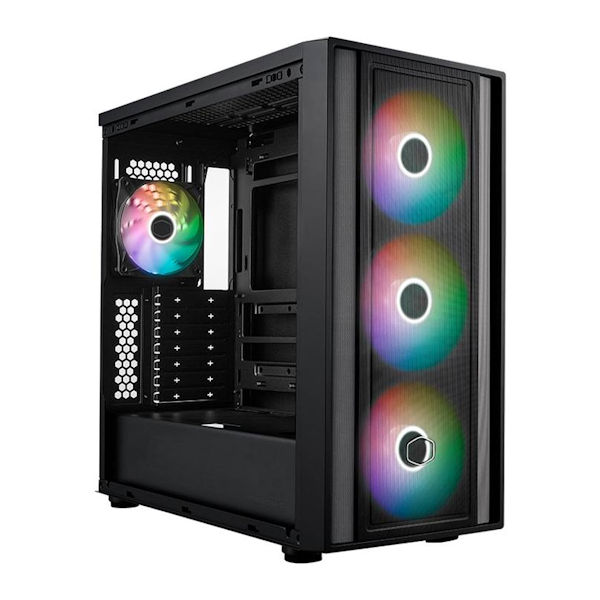 Cooler Master MasterBox 600 Mid-Tower Case Black