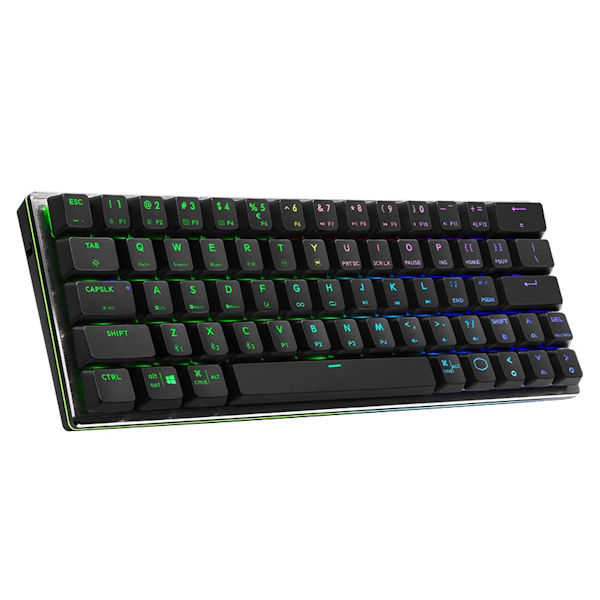 Cooler Master MasterKeys SK622 Mechanical Hybrid RGB White Edition Wireless Keyboard - Red Switch