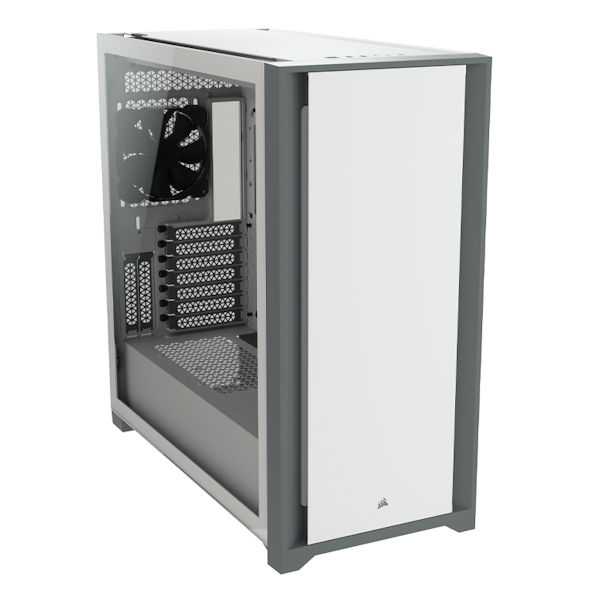 Corsair 5000D Tempered Glass Mid-Tower ATX Smart Case - White