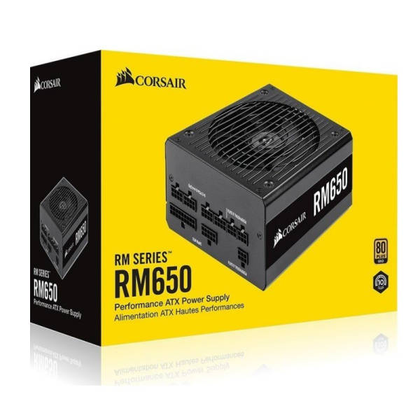Corsair RM Series RM650 650W 80+ Gold Fully Modular