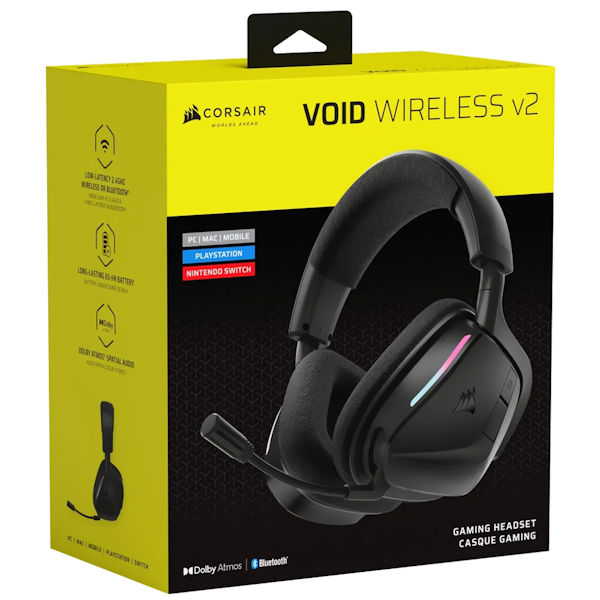 Corsair Void v2 Wireless Bluetooth Gaming Headset