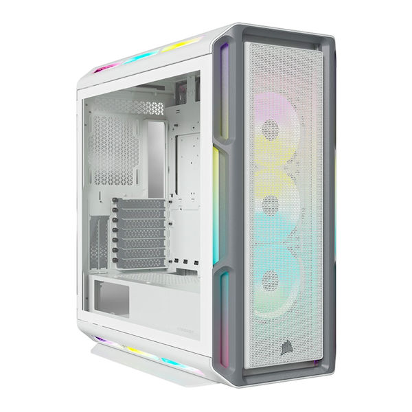 Corsair iCUE 5000T RGB Mid-Tower ATX Case - White