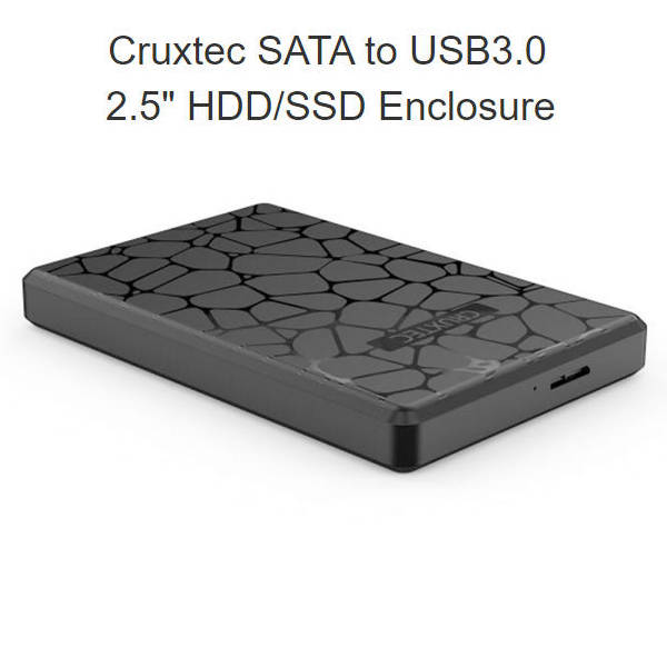 Cruxtec 2.5 Inch USB Case