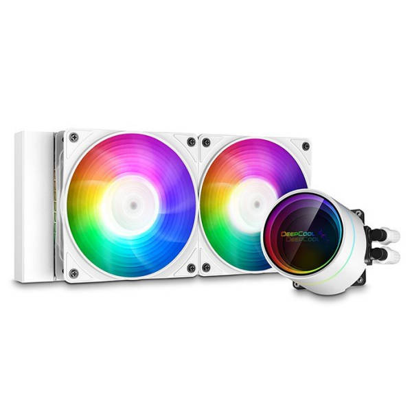 Deepcool Castle 240EX A-RGB Liquid CPU Cooler White