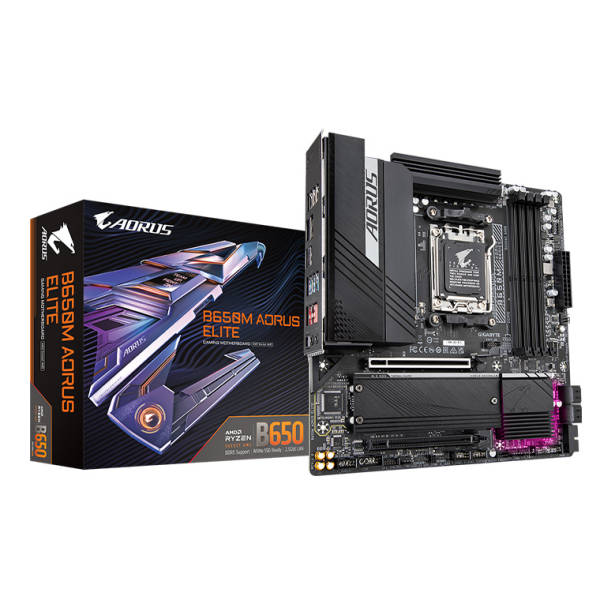 Gigabyte B650M Aorus Elite AM5 DDR5 Motherboard