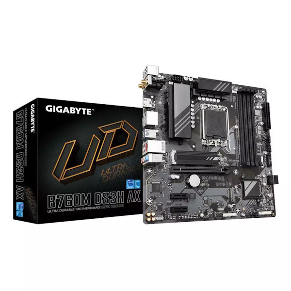 Gigabyte B760M DS3H AX DDR5 LGA1700 Motherboard