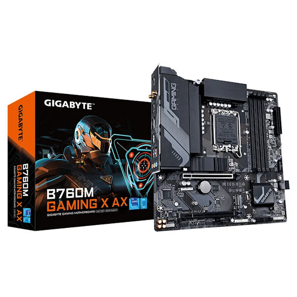 Gigabyte B760M Gaming X AX DDR5 LGA1700 Motherboard
