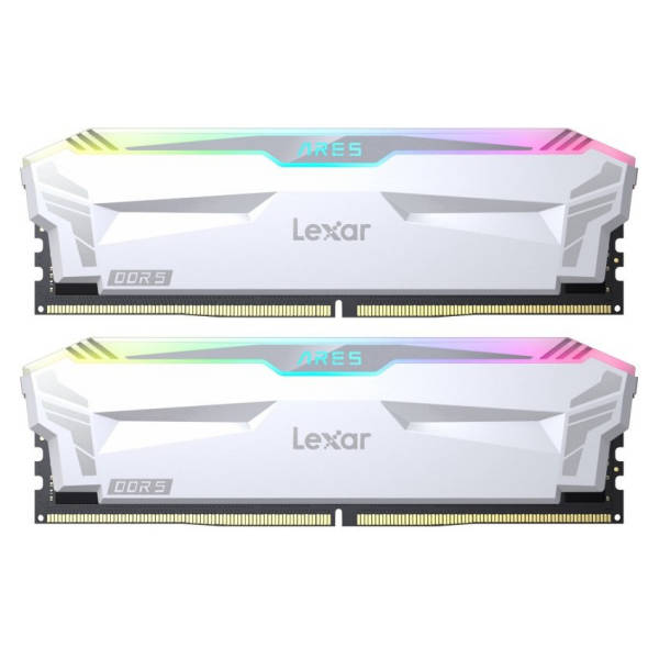 Lexar ARES RGB 32GB (2 x 16) 6400MHz DDR5 Memory White