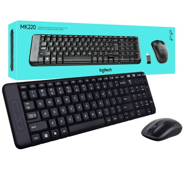 Logitech MK220 Wireless Keyboard & Mouse Combo