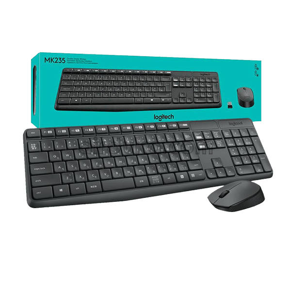 Logitech MK235 Wireless Keyboard & Mouse Combo